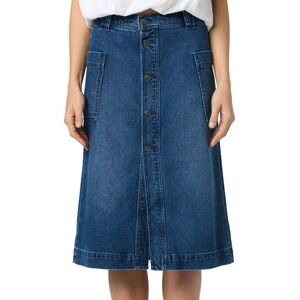 Joe's Jeans Cargo A line Midi Skirt Size 28 NWT